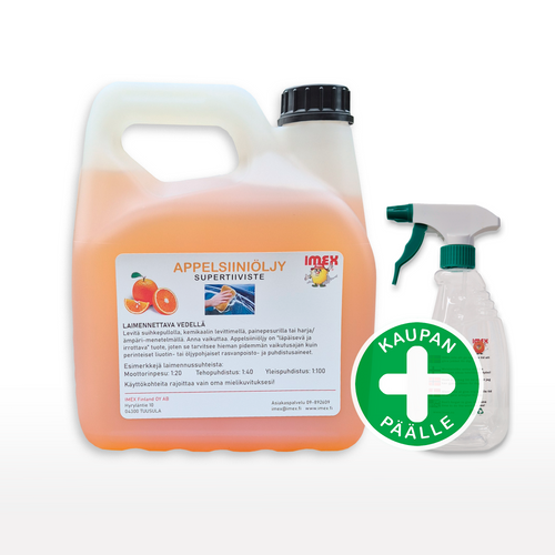 Appelsiiniöljy supertiiviste 3L